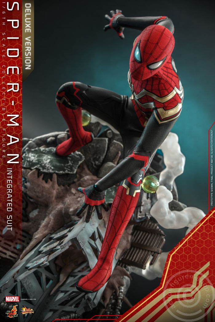 Spider-Man: No Way Home - Spider-Man (Integrated Suit) - Deluxe Version - MMS624