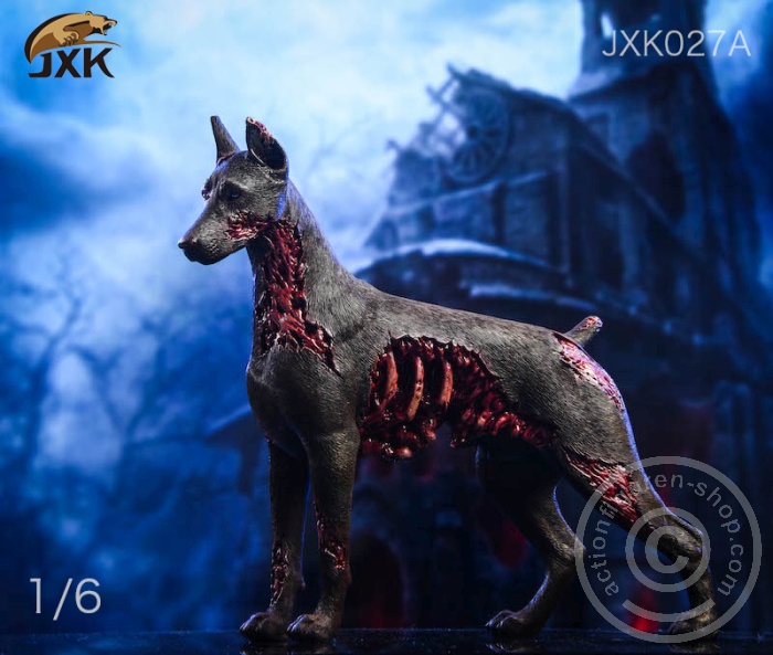 JXK027A-02 Zombie Dobermann Dog - A