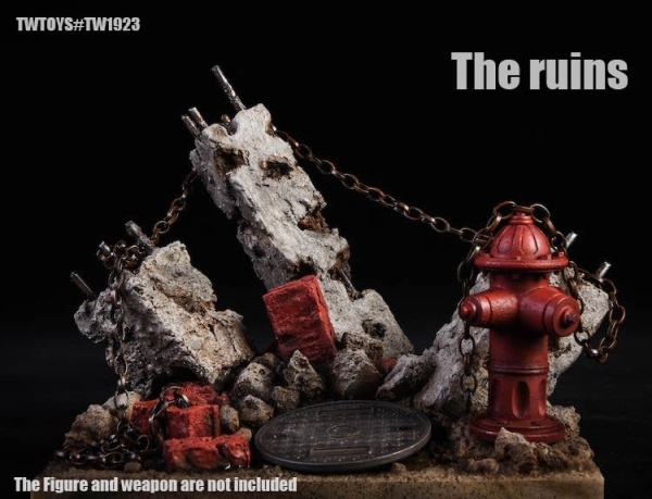 The Ruins Hydrant - Diorama