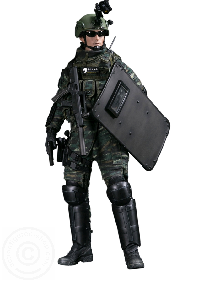 DA78053-34 China People Armed Police Force - Snow Leopard Commando Leader