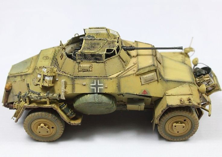 SdKfz. 222/223 - Metall