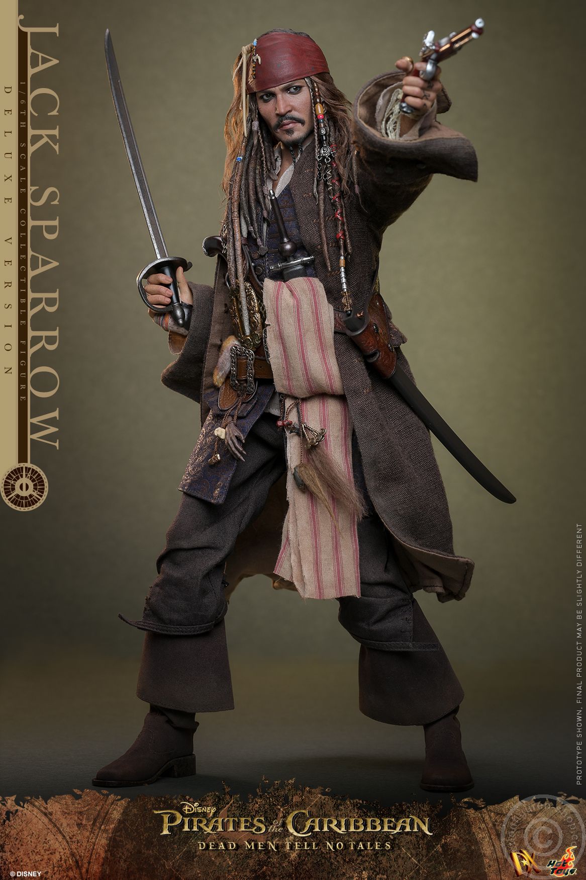 Jack Sparrow - Pirates of the Caribbean - Deluxe Version