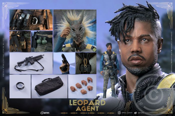Leopard Agent Figure - Killmonger Leopard Agent Figure - Killmonger