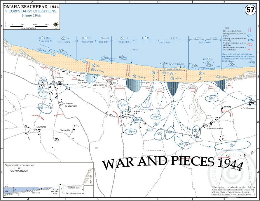 WW II Landkarten Set West Europa