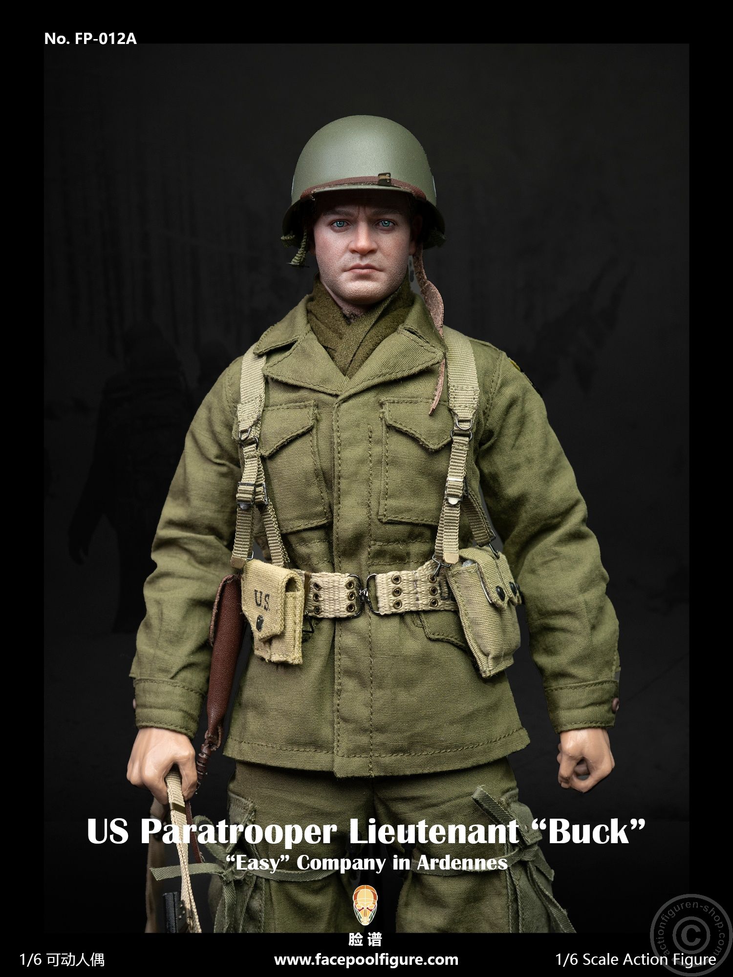 WWII U.S. Paratrooper - Lieutenant Buck - Easy Company - Winter Uniform WWII U.S. Paratrooper - Lieutenant Buck - Easy Company - Winter Uniform