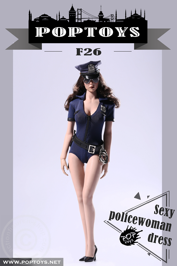 PTF26A-01 Sexy Police Woman Outfit and Accessory Set
