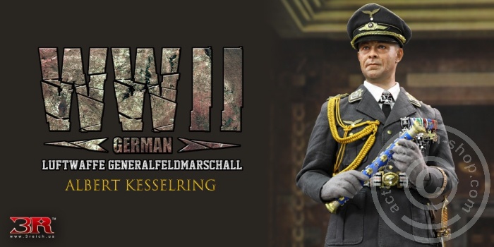 Albert Kesselring - WWII German Luftwaffe Generalfeldmarschall