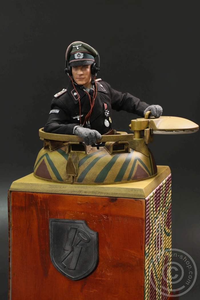 Panther G Tank Diorama (Cupola) - sand - w/ extra MG34 Mount