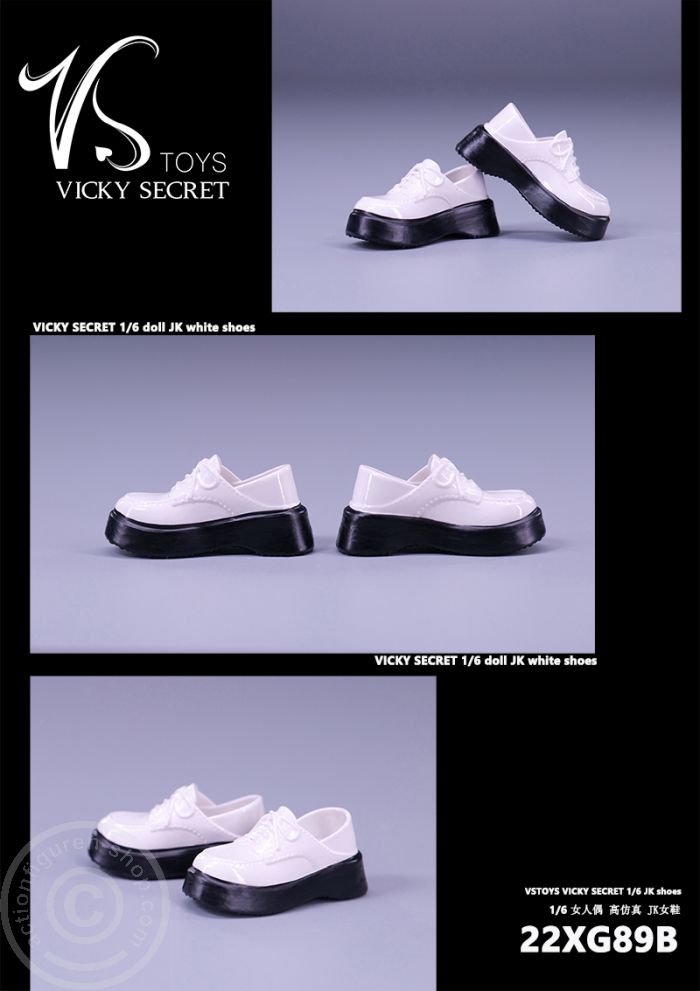 Female JK Shoes - white