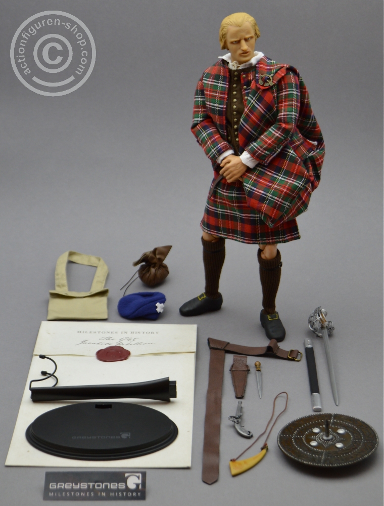 Jacobite Highlander - Niallghas - in 1/6 scale