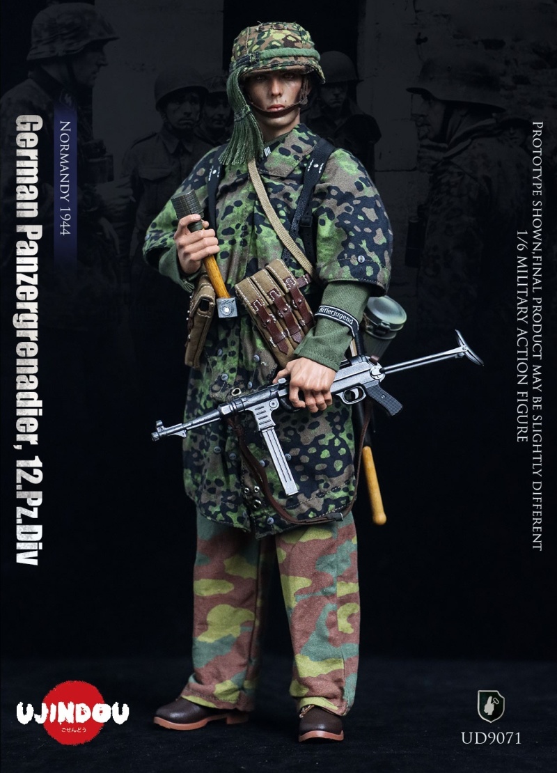 German Panzergrenadier - 12.Pz.Div - Normandy 1944