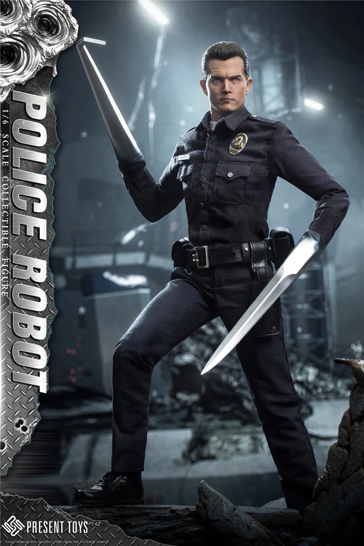 Police Robot - Terminator T-1000 - in 1/6 scale