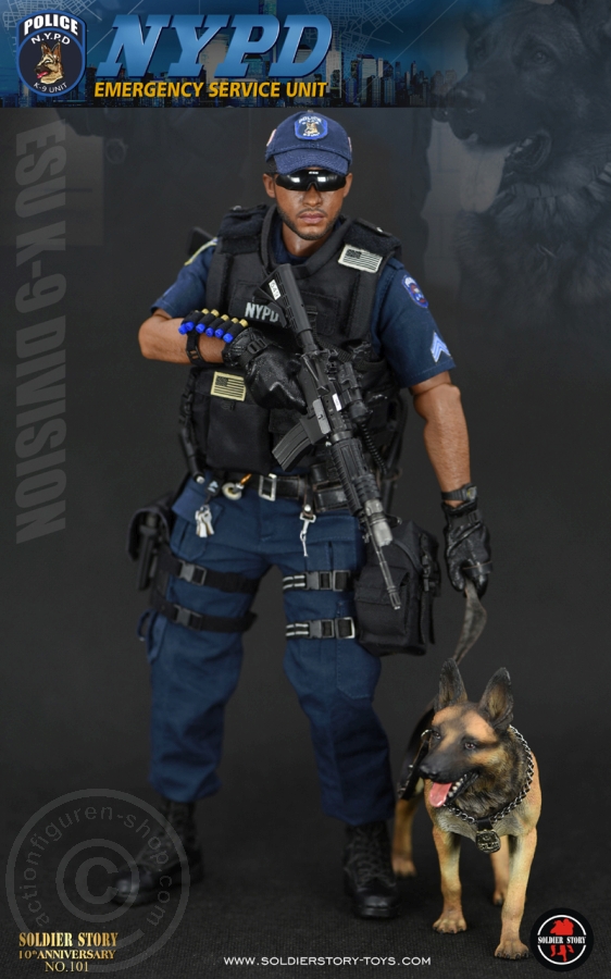 SSt101-07 NYPD - ESU - K-9 DIVISION - (Hundestaffel)