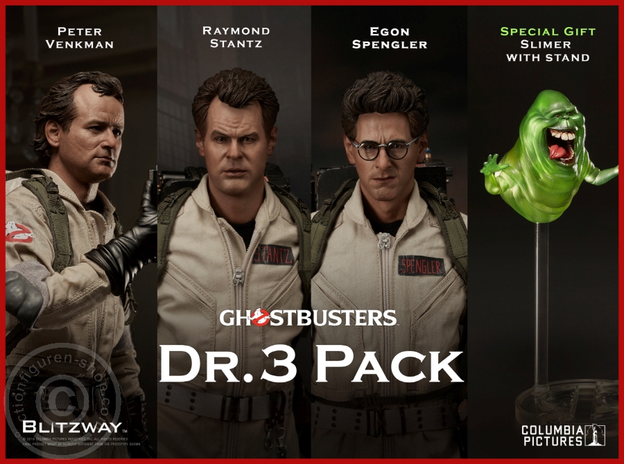 Ghostbusters - 3 Figure - Special Pack