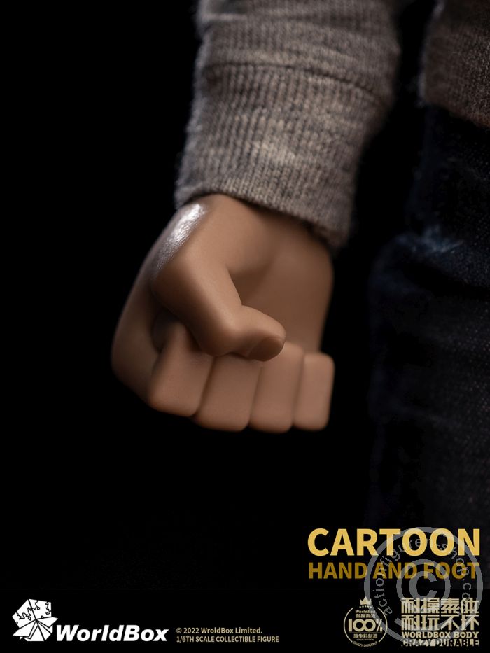 Cartoon Hand and Foot Set