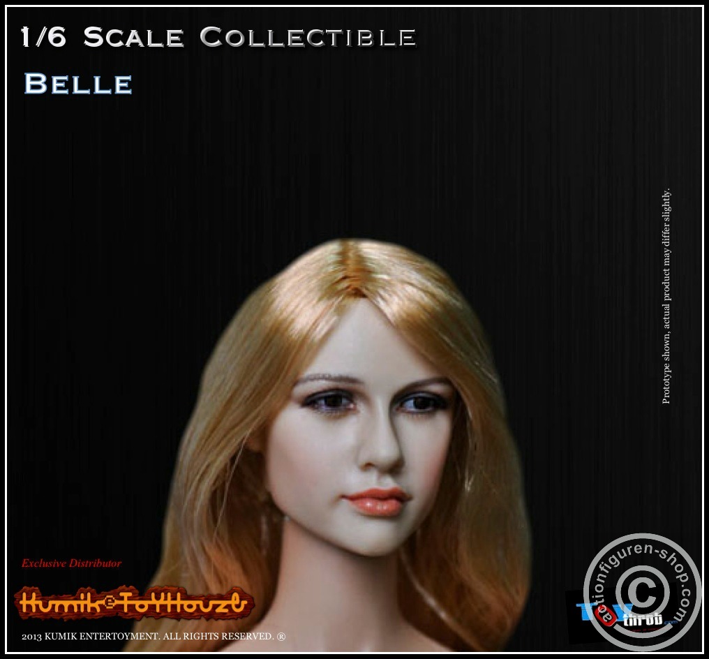 Belle - Kopf - Blond - KUMIK