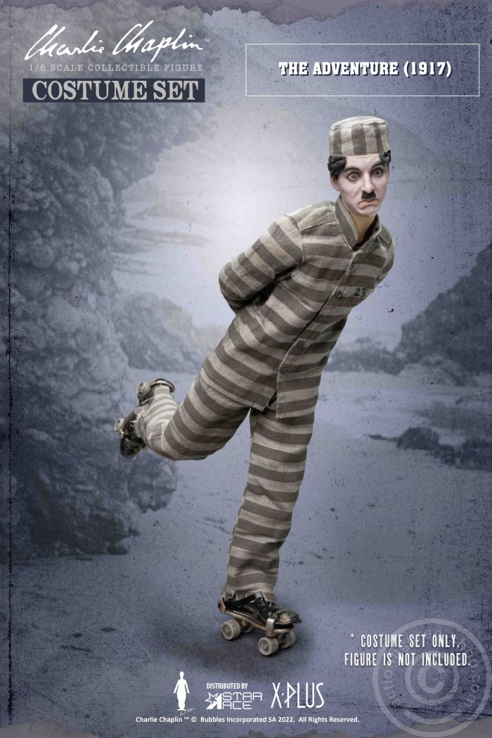 Charlie Chaplin - Costume Set C - The Prisoner Charlie Chaplin - Costume Set C - The Prisoner