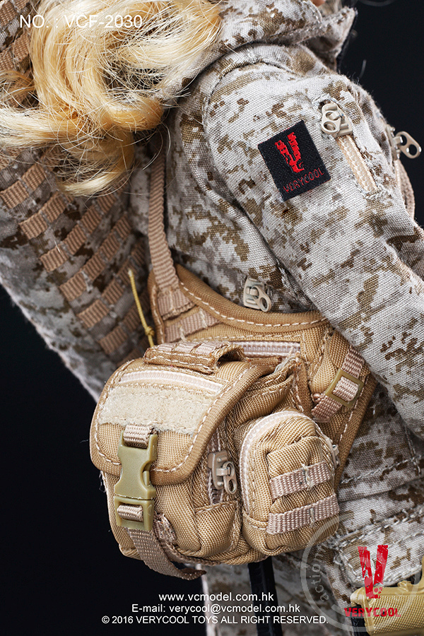 Max - Digital Camouflage Woman Soldier