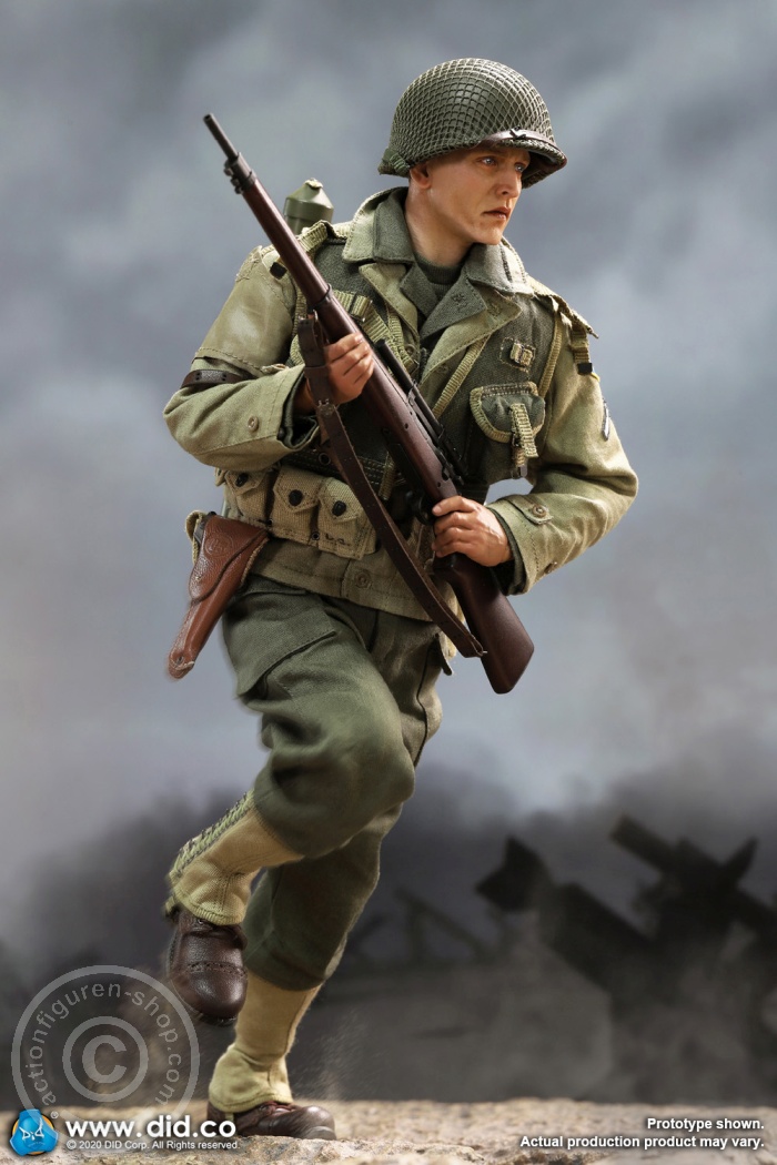 80144-39 Private Jackson - WWII US 2nd Ranger Battalion