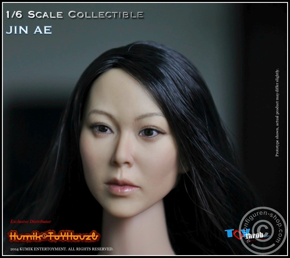 Jin Ae - Kopf - Black - KUMIK