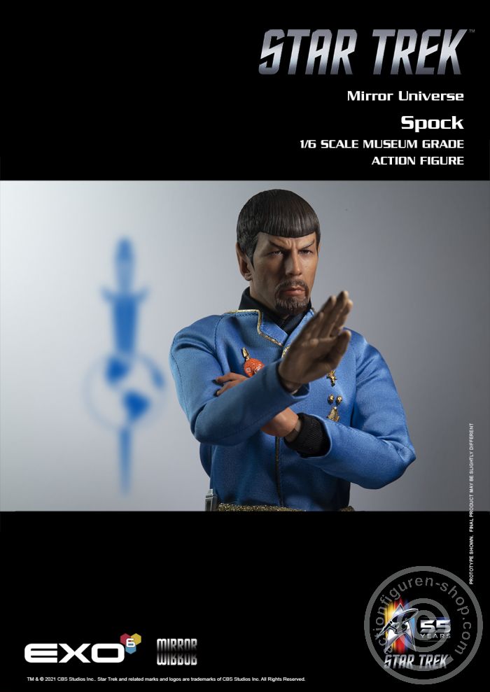 EX-01-029-11 Mr. Spock Mirror Universe - Star Trek: The Original Series