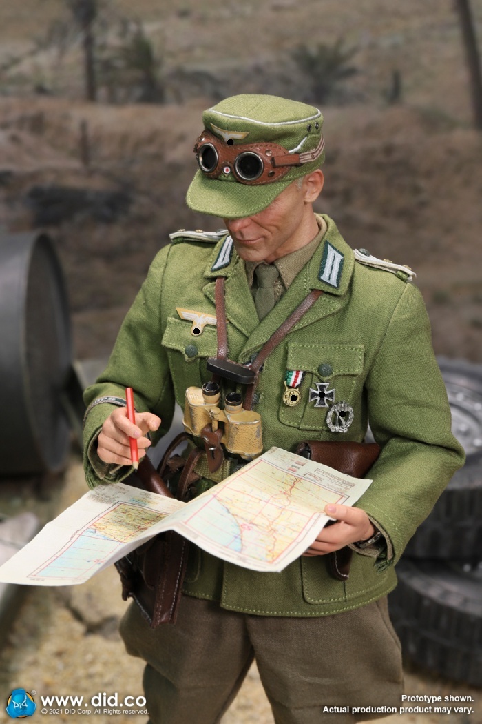 Wilhelm - WWII German Afrika Korps Infantry Captain