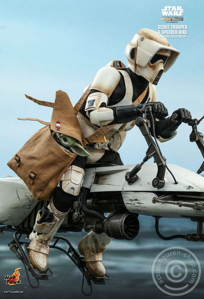 The Mandalorian - Scout Trooper and Speeder Bike
