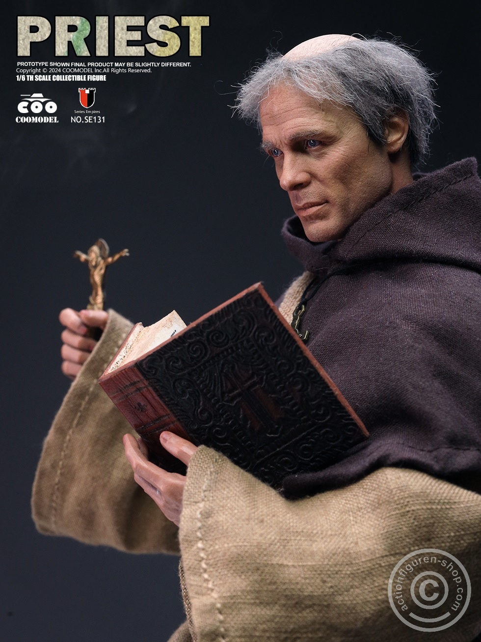 Medieval Priest - Series of Empire - in 1/6 scale