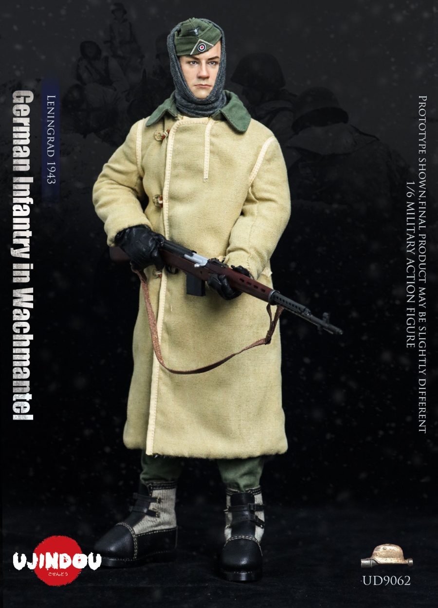 German Infantry - Wachmannschaft - w/ Wachmantel - Leningrad 1943 - in 1/6 scale