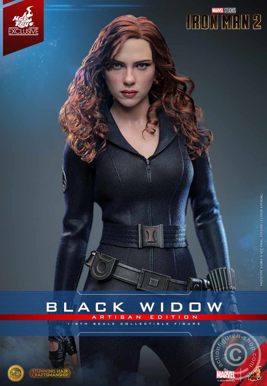 Iron Man 2 - 1/6th scale Black Widow Collectible Figure (Artisan Edition) - MMS757AE