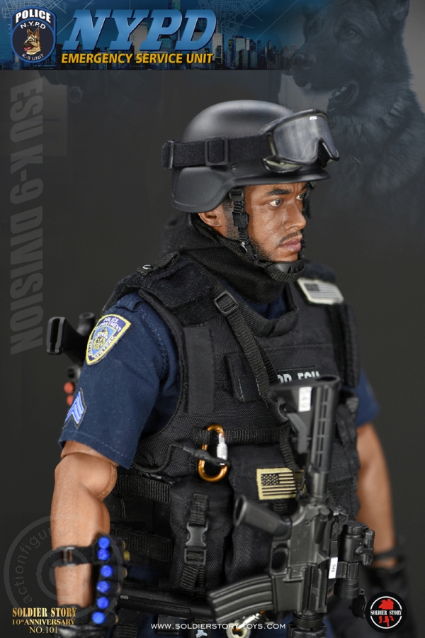 SSt101-31 NYPD - ESU - K-9 DIVISION - (Hundestaffel)