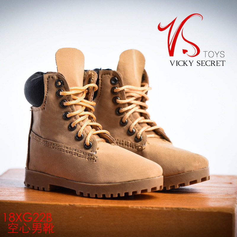 Boots - male - Camel color - polished