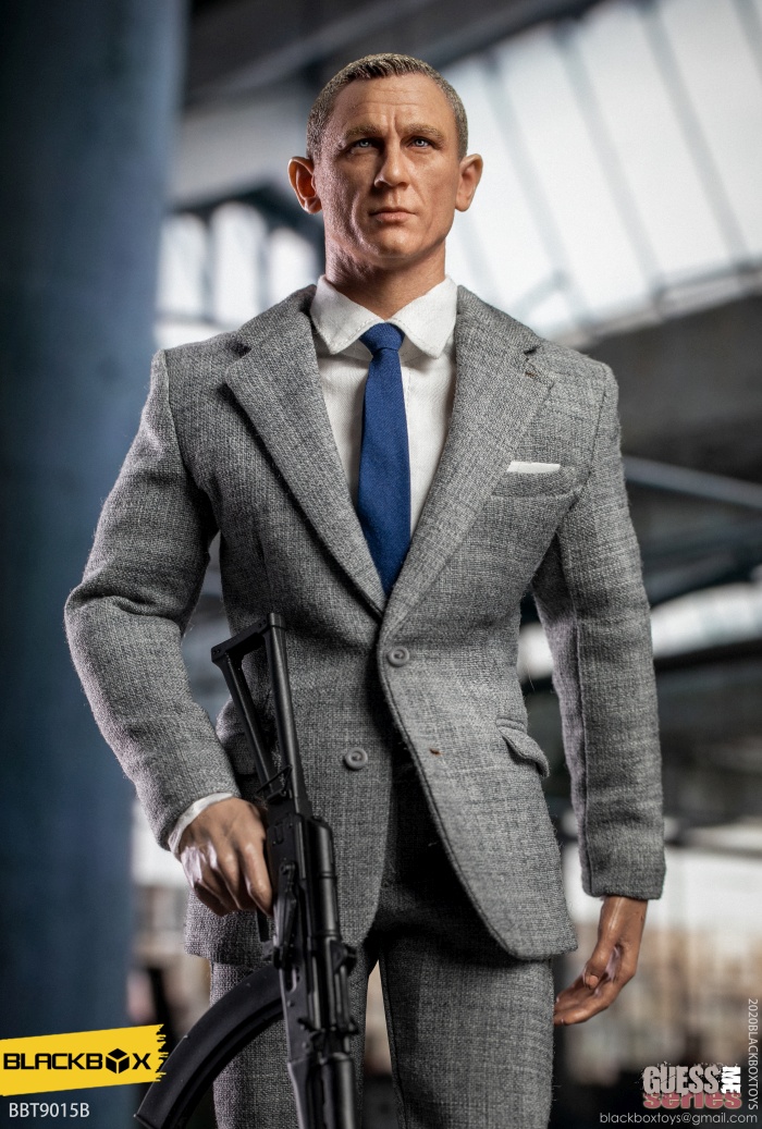 BBT-9015B-01 Agent James - Grey Suit