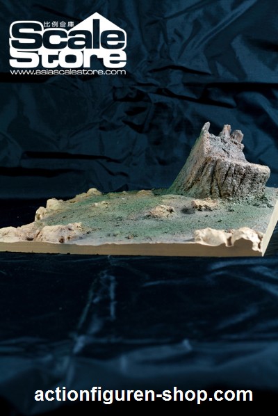ASS002-05 Baumstumpf Diorama