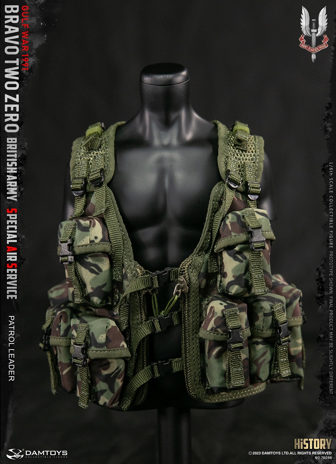 Bravo Two Zero - British Army Special Air Service (SAS) Patrol Leader - Gulf War 1991 - in 1/6 scale Bravo Two Zero - British Army Special Air Service (SAS) Patrol Leader - Gulf War 1991 - in 1/6 scale