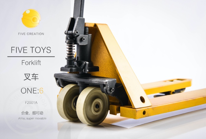 FTF2001A-04 Pallet Truck / Forklift - yellow / new