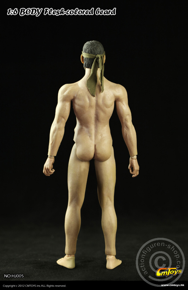 CMTHJ005-05 Muskel Body w/ Head - Caucasian