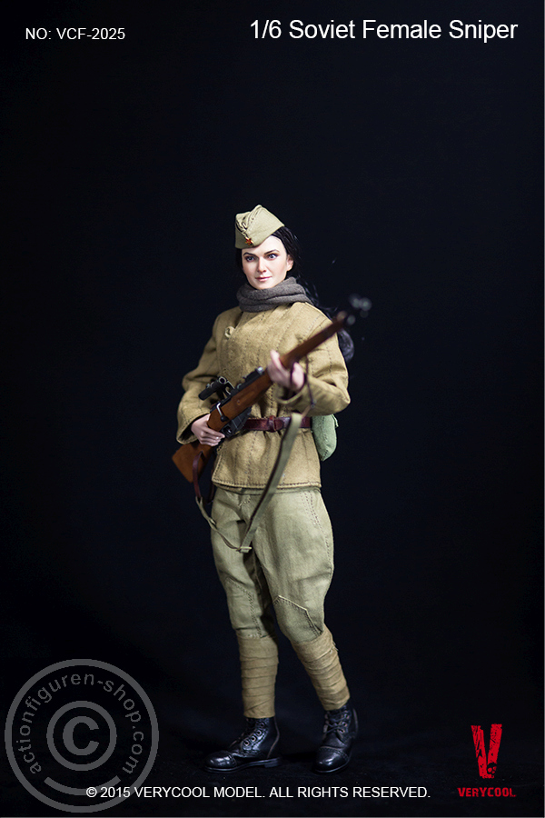 Soviet Red Army Female Sniper