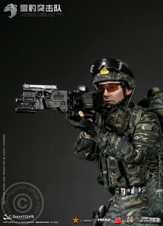DA78052-14 China People Armed Police Force - Snow Leopard Commando Member