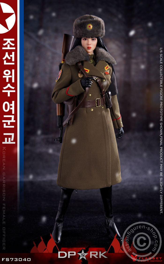 FS73040-04 North Korea - DPRK - Female Soldier