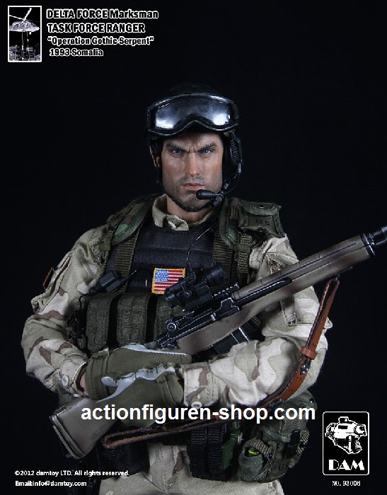 DA93006-17 Delta Force Marksman Tast Force Ranger