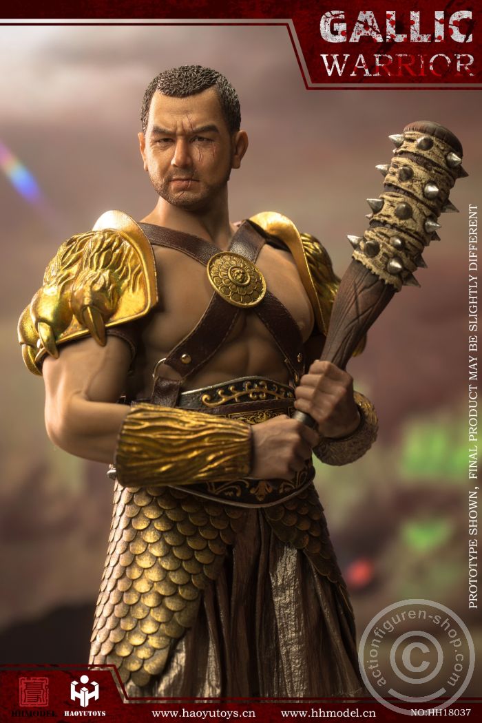 HH18036B-02 Gallic Warrior - Gold Version