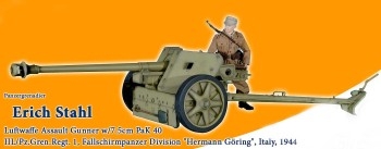 Erich Stahl mit PaK 40 - DX06 Exclusive