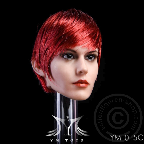 YMT-15C-03 Kopf - rote kurze Haare