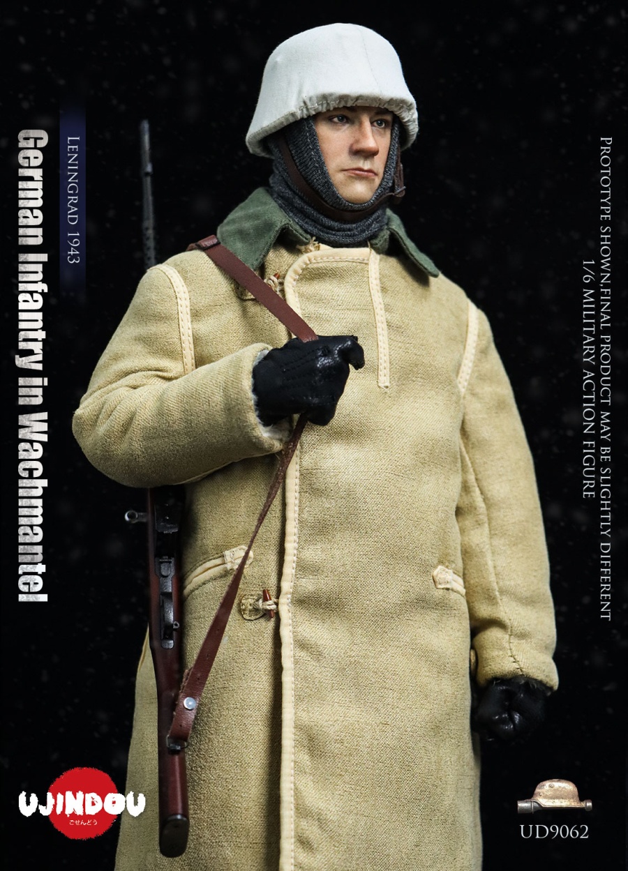 German Infantry - Wachmannschaft - w/ Wachmantel - Leningrad 1943 - in 1/6 scale