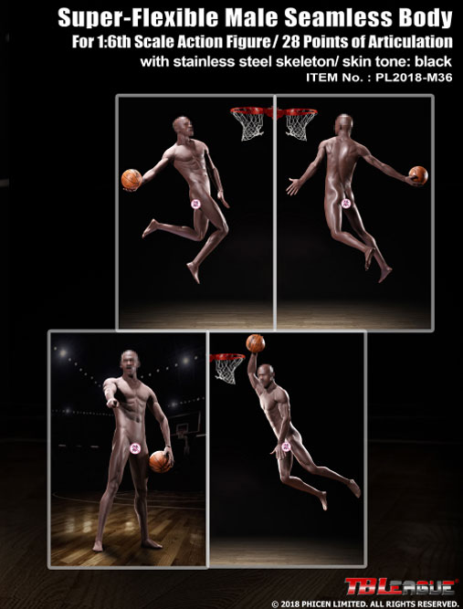 Super Flexibel Male Seamless Body