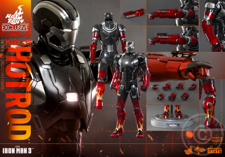 176291-02w7lQ1Ufilgv6d Iron Man 3 - Hot Rod (Mark XXII) - Hot Toys Exclusive