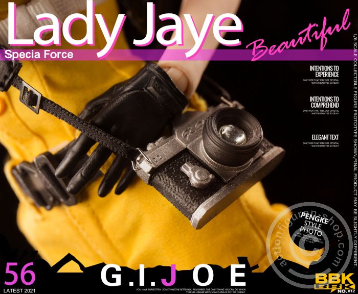 BBK012-18 Lady Jaye - GI-JOE Female Soldier Model