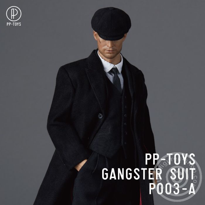 PPTP003A-05 Gangster Suit - Peaky Blinders Set - black