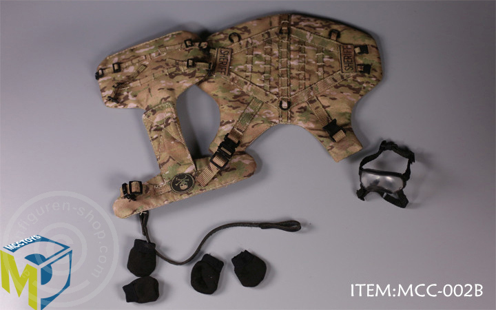 Tactical Body Armor for Dogs - Camo